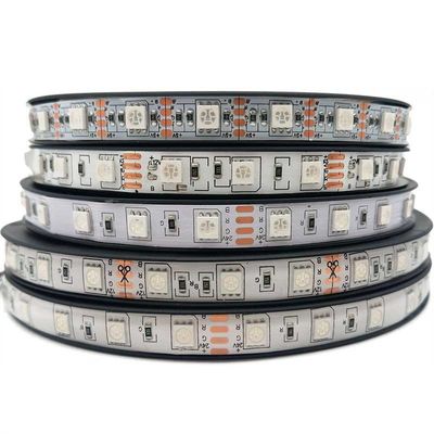 LEIDENE van SMD 5050 RGB Strook Lichte IP67 Waterdicht voor de Decoratie van de Tuinbar