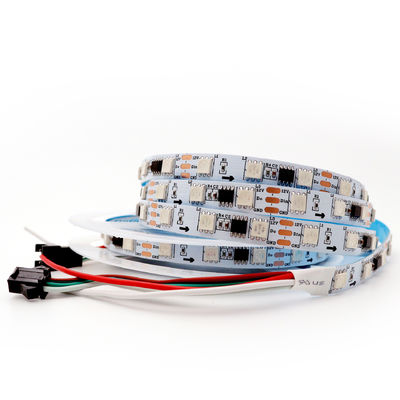Van magische RGB LEIDENE van het Kleurenpixel de Programmeerbare Veranderlijke Kleur Strooklichten DC12V