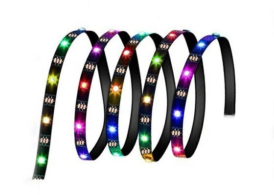 WS2812 IC-van de LEIDENE de Lichte DC5V RGB Volledige Programmeerbare Kleur Pixelstrook