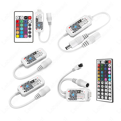 Mini Led Smart-de Afstandsbedieningapp van Controlemechanismewifi single color Rgb Rgbw Stemmuziek voor Smart Home