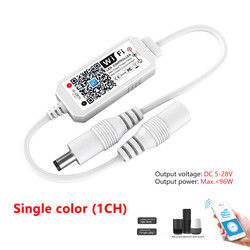 Mini Led Smart-de Afstandsbedieningapp van Controlemechanismewifi single color Rgb Rgbw Stemmuziek voor Smart Home