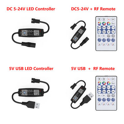 Mini LEIDEN van USB 5V Strookcontrolemechanisme, Pixel HOOFD Licht Controlemechanisme Ver Bluetooth With rf