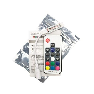 Het 17 Zeer belangrijke Kanaalrf Radio HOOFD van Mini Controller 12V 3 Ver voor 5050 LEIDENE Strook