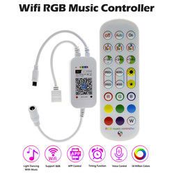 24 sleutels LEIDEN Strook Slim Controlemechanisme IR Remote Wifi Control voor RGB Strooklicht
