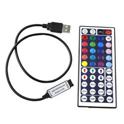 USB 5V dreef 44 Zeer belangrijke LEIDEN van het ControlemechanismeFor van IRL Verre RGB Strooklicht aan