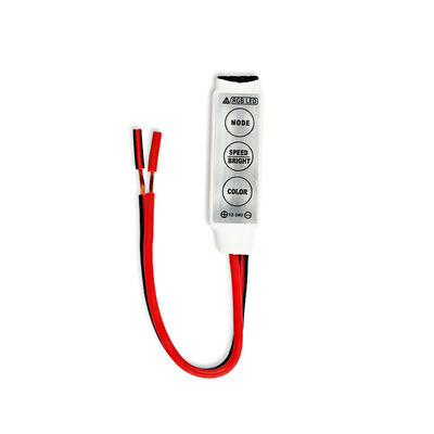 Van hoofd gelijkstroom 24V Mini Controller 3 Zeer belangrijk 3 Knoophandboek voor 5050 Rgb Licht van de Kleurenstrook