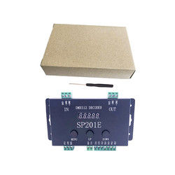 Het adresseerbare Signaal van de 5 Kanaaldmx Decoder SP201E DMX512 SPI met Besturingselement Opdrachtknop