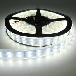 Dubbele Rij Flexibele LEIDENE RGB Strook Lichte SMD 5050 120LEDs/M For Landscape Lighting