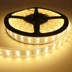 Dubbele Rij Flexibele LEIDENE RGB Strook Lichte SMD 5050 120LEDs/M For Landscape Lighting