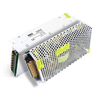 De Schakelaarvoeding 110V 220V AC van het aluminiumgeval 12.5A aan gelijkstroom 12V 12V 150W