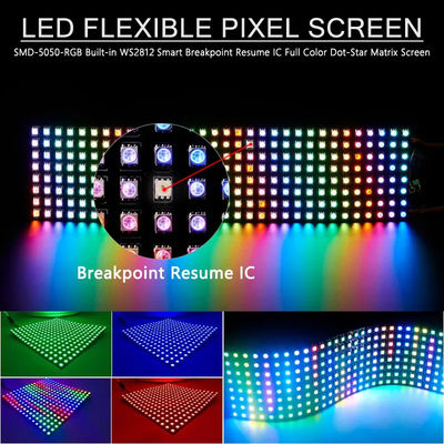 Flexibele Programmeerbare LEIDENE Pixelstrook Lichte Smd 5050 Magische Kleur