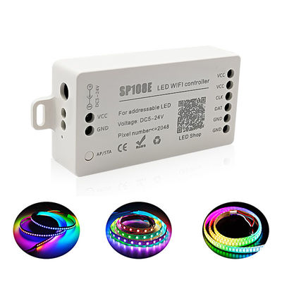 Van het LEIDENE van het LEIDENE Strook het Slimme Controlemechanisme SP108E Lichte Wifi Controlemechanisme sPI van WS2811 Pixelstirp