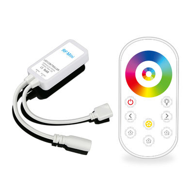 Van van hoofd gelijkstroom 24V Draadloze Aanraking RGB ControlemechanismeMini rf Ver voor LEIDENE 5050 Strook