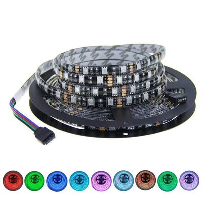 LEIDEN van SMD 5050 12V RGB Strooklicht, LEIDENE Waterdichte Kleuren Veranderende Band 60led