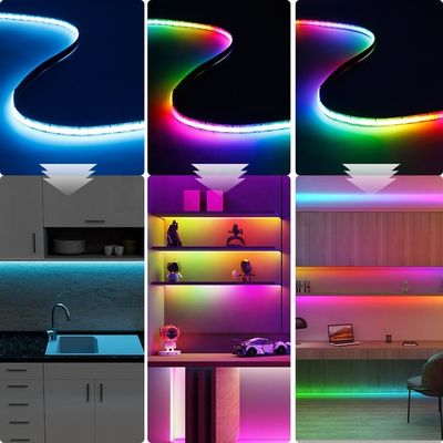 Volledige Kleurenrgbw LEIDENE MAÏSKOLFstrook Lichte 24V 720LEDs/M For Decoration