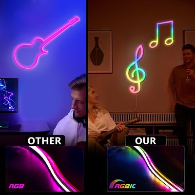 Silicone van de Flexibele LEIDENE het Licht Neonstrook voor de Decoratie van de Slaapkamerspeelkamer