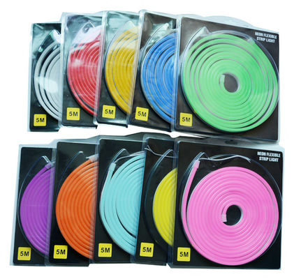 Waterdicht IP67 LED Neon Strip Light, RGB LED Neon Flex touw DC12V AC110V AC220V