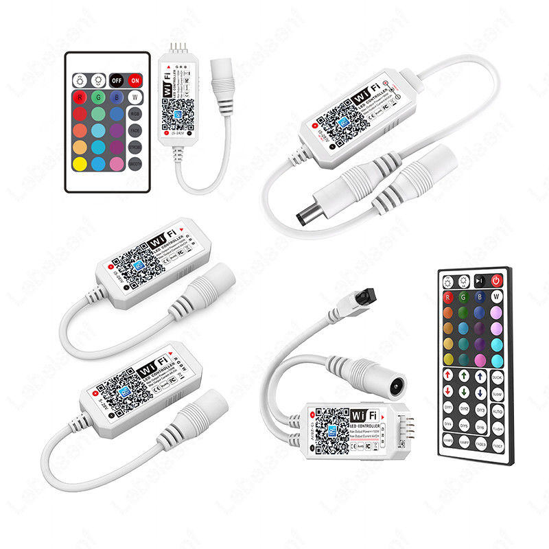 Mini Led Smart-de Afstandsbedieningapp van Controlemechanismewifi single color Rgb Rgbw Stemmuziek voor Smart Home