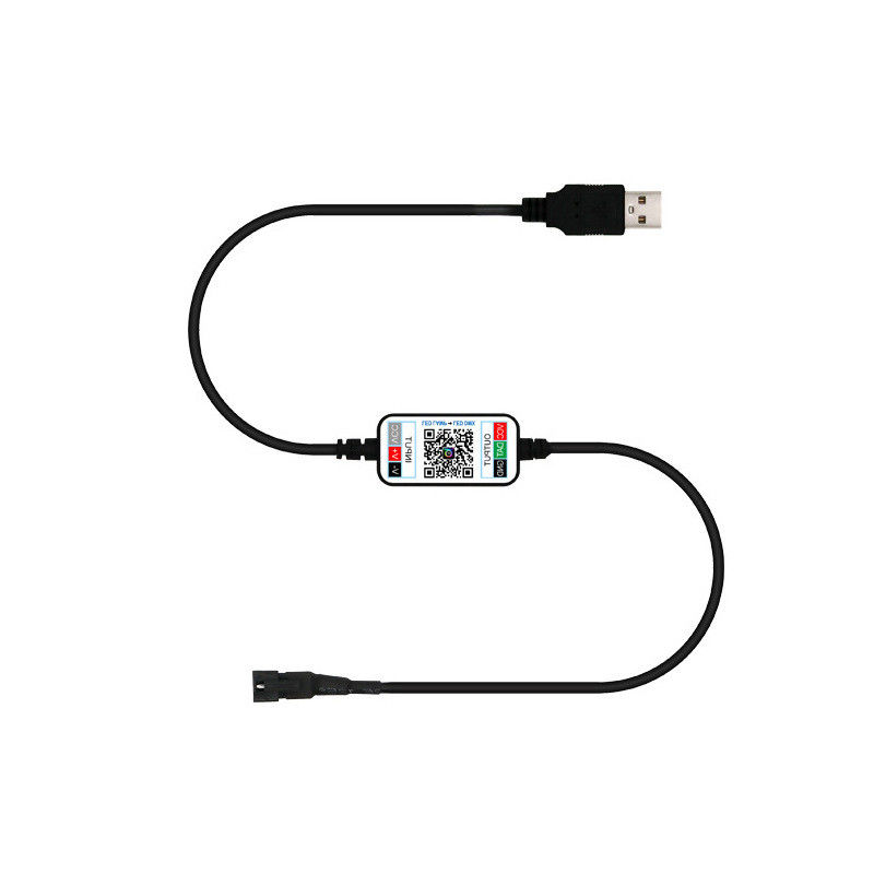 Van het magische Kleuren LEIDENE de Controle van With USB 5V App Bluetooth Pixelcontrolemechanisme
