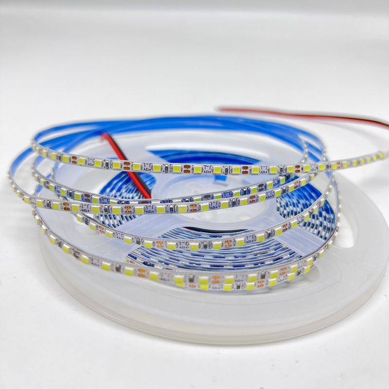 Smalle Raad 3mm Enige Kleuren LEIDENE Strook Lichte 9.6W Macht voor Kleine Ruimteoem