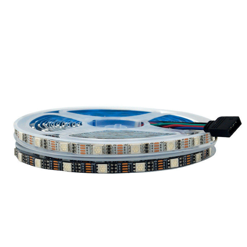 LEIDENE van SMD 5050 RGB Strook Lichte Smalle Versie 6mm 12V-Kleur het Veranderen