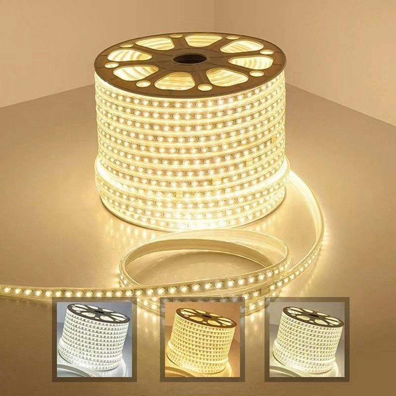 Enige Kleuren LEIDENE Flexibele Strook Lichte 220V 110V IP65 Wanterproof