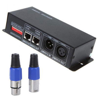 DMX512 van LEIDENE Decoder 3 Kanaal RGB 4 Kanaal RGBW Banddmx met Verklaard Ce
