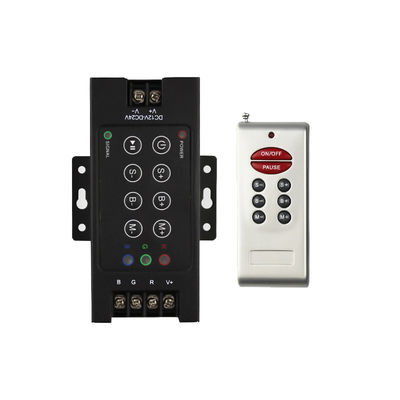 De Sleutels van hoofd rf 8 RGB Controlemechanisme 720W gelijkstroom 12V 24V met Ijzergeval 3 Kanaal