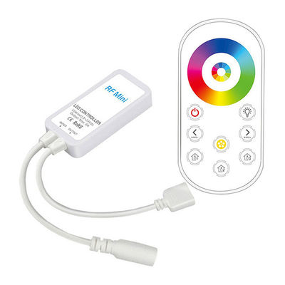 Van van hoofd gelijkstroom 24V Draadloze Aanraking RGB ControlemechanismeMini rf Ver voor LEIDENE 5050 Strook