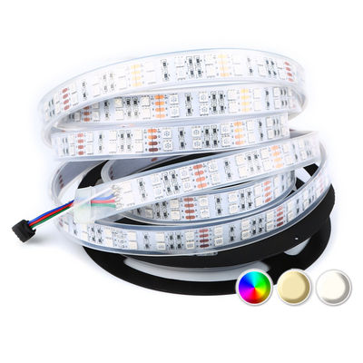 Dubbele Rij Flexibele LEIDENE RGB Strook Lichte SMD 5050 120LEDs/M For Landscape Lighting